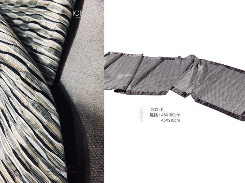 软装配套-轻奢床尾巾-3
